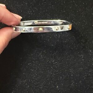 Milor Silver and Gold Accent Bracelet